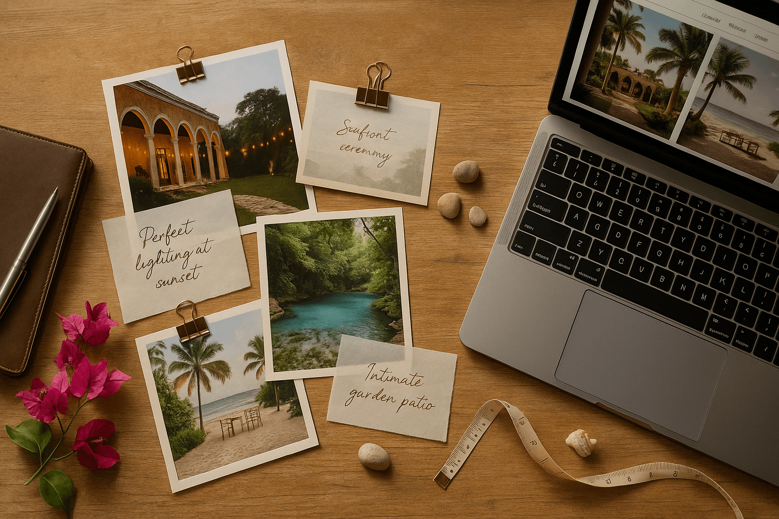 Masters in wedding planning showing attention to every detail and personalized touches